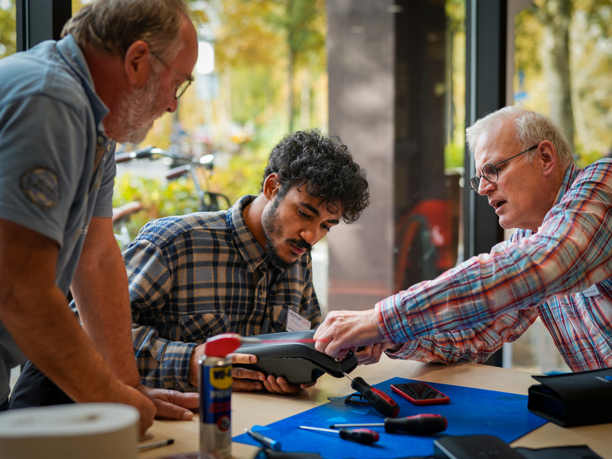 Repaircafé bij Stadkamer